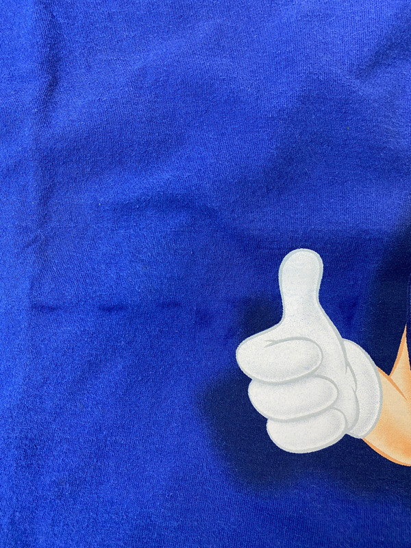 【中古品】【メンズ】 M&M'S エムアンドエムズ 90'S PRINT TEE Tシャツ トップス 146-250623-ks-27-min サイズ：L カラー：ブルー 万代Net店