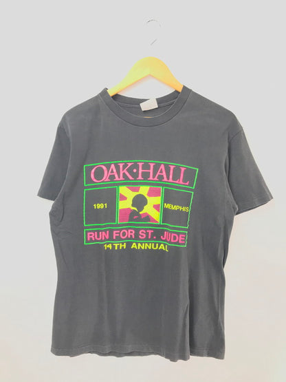 【中古品】【メンズ】 USED ユーズド ST JUDE CHARITY PRINT S/STEE セント ジュード チャリティー プリント Tシャツ 半袖Tシャツ トップス 146-260511-ty-04-tagh サイズ：L カラー：ブラック 万代Net店