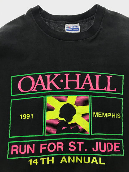 【中古品】【メンズ】 USED ユーズド ST JUDE CHARITY PRINT S/STEE セント ジュード チャリティー プリント Tシャツ 半袖Tシャツ トップス 146-260511-ty-04-tagh サイズ：L カラー：ブラック 万代Net店