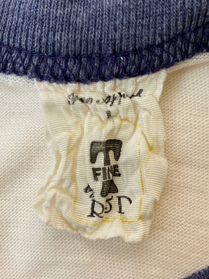 【現状渡し品】【メンズ】 UNION MADE ILGWU ユニオンメイド インターナショナル・レディズ・ガーメント・ワーカーズ・ユニオン RAGLAN TEE ラグラン Tシャツ 146-250620-em-26-min サイズ：L カラー：パープル/ホワイト 万代Net店