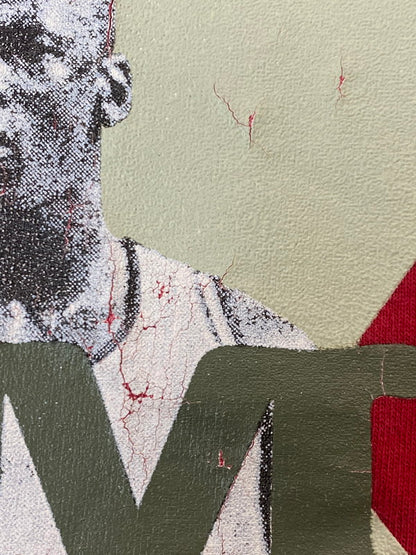 【中古品】【メンズ】 NIKE ナイキ JORDAN PRINT TEE 90'S ジョーダン プリント Tシャツ メンズ トップス 146-250620-em-29-min サイズ：XL カラー：レッド系 万代Net店