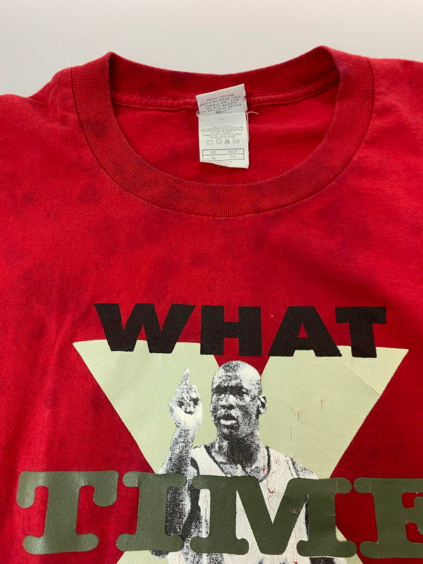 【中古品】【メンズ】 NIKE ナイキ JORDAN PRINT TEE 90'S ジョーダン プリント Tシャツ メンズ トップス 146-250620-em-29-min サイズ：XL カラー：レッド系 万代Net店