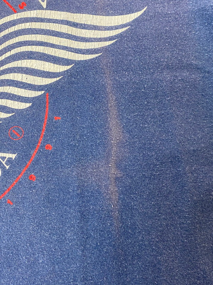 【現状渡し品】【メンズ】 HARLEY DAVIDSON ハーレーダビッドソン 1991 LOVE RIDE TO BENEFIT MDA TEE Tシャツ トップス 146-250623-ks-11-min サイズ：不明 カラー：ブルー 万代Net店