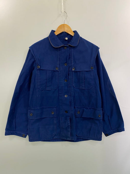 【中古品】【メンズ】 REINE BAUMWOLLE レーネ・バウムヴォレ FRENCH WORK JACKET フレンチワークジャケット 146-250623-ks-12-min サイズ：48 カラー：ブルー 万代Net店