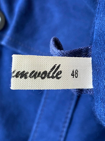 【中古品】【メンズ】 REINE BAUMWOLLE レーネ・バウムヴォレ FRENCH WORK JACKET フレンチワークジャケット 146-250623-ks-12-min サイズ：48 カラー：ブルー 万代Net店