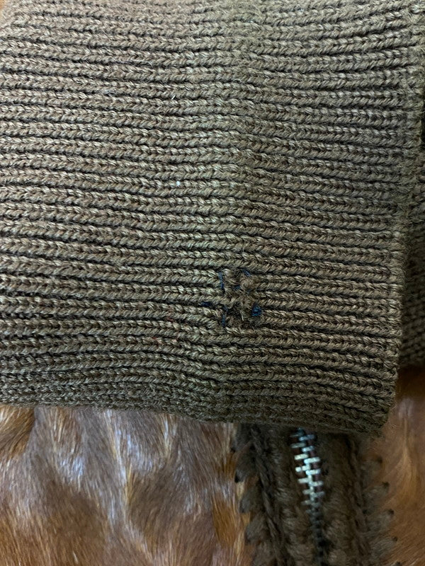 【現状渡し品】【メンズ】 SILVER シルバー 70S HALACO LEATHER JACKET ハラコレザージャケット 146-250623-ks-13-min サイズ：不明 カラー：ブラウン 万代Net店