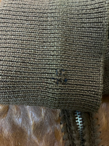 【現状渡し品】【メンズ】 SILVER シルバー 70S HALACO LEATHER JACKET ハラコレザージャケット 146-250623-ks-13-min サイズ：不明 カラー：ブラウン 万代Net店