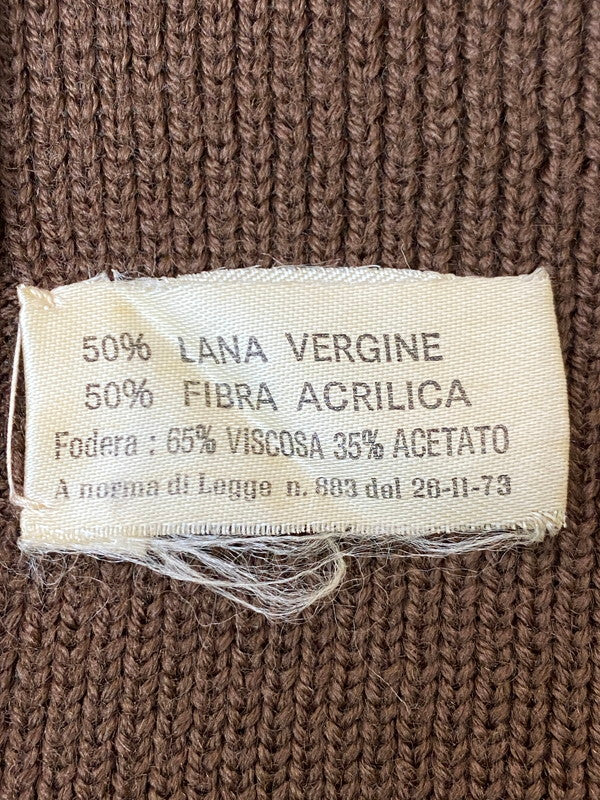 【現状渡し品】【メンズ】 SILVER シルバー 70S HALACO LEATHER JACKET ハラコレザージャケット 146-250623-ks-13-min サイズ：不明 カラー：ブラウン 万代Net店