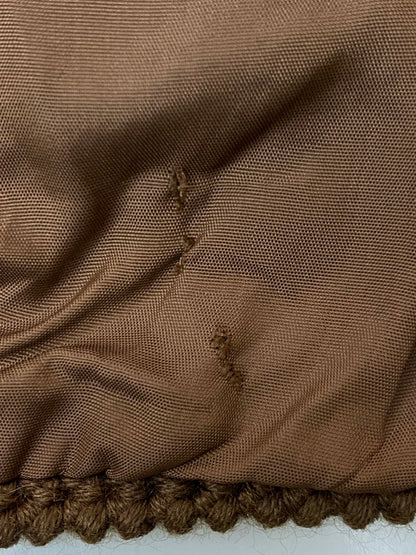 【現状渡し品】【メンズ】 SILVER シルバー 70S HALACO LEATHER JACKET ハラコレザージャケット 146-250623-ks-13-min サイズ：不明 カラー：ブラウン 万代Net店