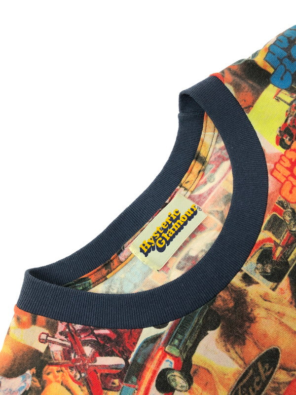 【中古品】【メンズ】 HYSTERIC GLAMOUR ヒステリック グラマー 90～00's OVP TEE 半袖 Ｔシャツ トップス 140-260426-rt-01-tagh サイズ：F カラー：マルチカラー 万代Net店