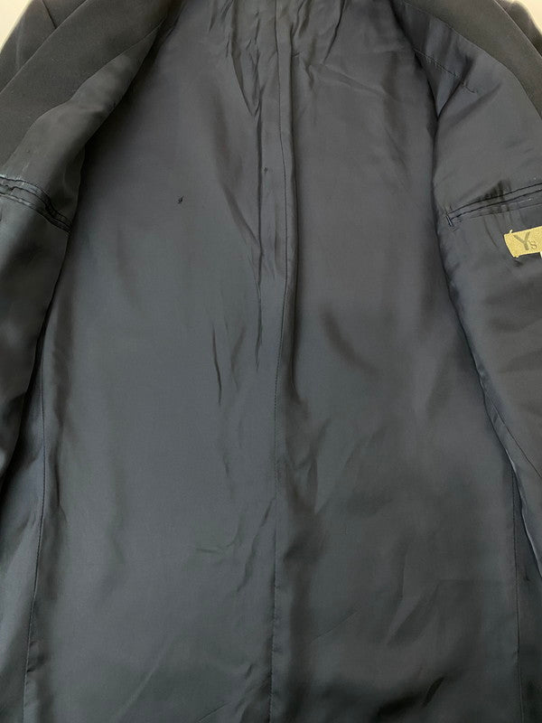 【現状渡し品】【メンズ】 Y's for men ワイズ フォー メン 90S WOOL TAILORED JACKET ウールテーラードジャケット 140-250623-ks-01-min サイズ：S カラー：ネイビー 万代Net店