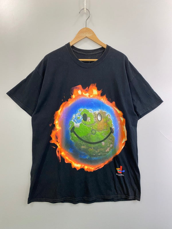 【中古品】【メンズ】 TRAVIS SCOTT トラヴィススコット x FORTNITE CACTUS JACK フォートナイト ASTRONOMICAL WORLD TEE Tシャツ トップス 142-250623-ks-17-min サイズ：L カラー：ブラック 万代Net店