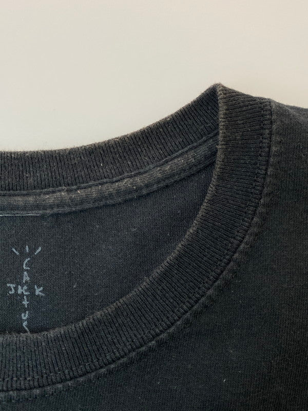 【中古品】【メンズ】 TRAVIS SCOTT トラヴィススコット x FORTNITE CACTUS JACK フォートナイト ASTRONOMICAL WORLD TEE Tシャツ トップス 142-250623-ks-17-min サイズ：L カラー：ブラック 万代Net店