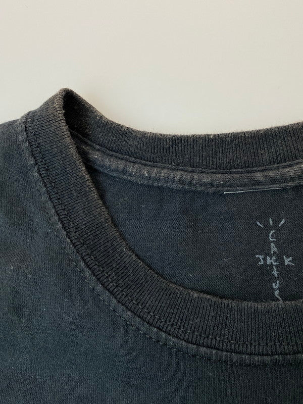 【中古品】【メンズ】 TRAVIS SCOTT トラヴィススコット x FORTNITE CACTUS JACK フォートナイト ASTRONOMICAL WORLD TEE Tシャツ トップス 142-250623-ks-17-min サイズ：L カラー：ブラック 万代Net店