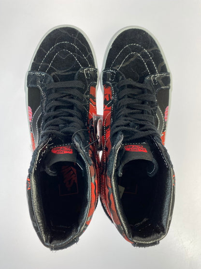 【中古美品】【メンズ/レディース】 VANS バンズ VN0A2XSBY09 SK8-HI REISSUE 靴 シューズ スニーカー 162-250625-AS-46-min サイズ：26.0cm カラー：ブラック/レッド 万代Net店