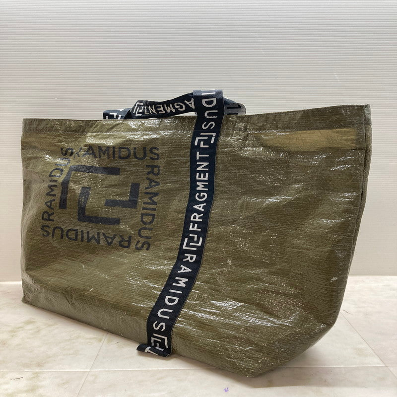 【現状渡し品】【メンズ】 CARHARTT WIP×RAMIDUS カーハート ダブリューアイピー × ラミダス TOTE BAG トートバッグ カバン 鞄 エコバッグ 188-250705-cn-9-min カラー：ダークオリーブグリーン 万代Net店