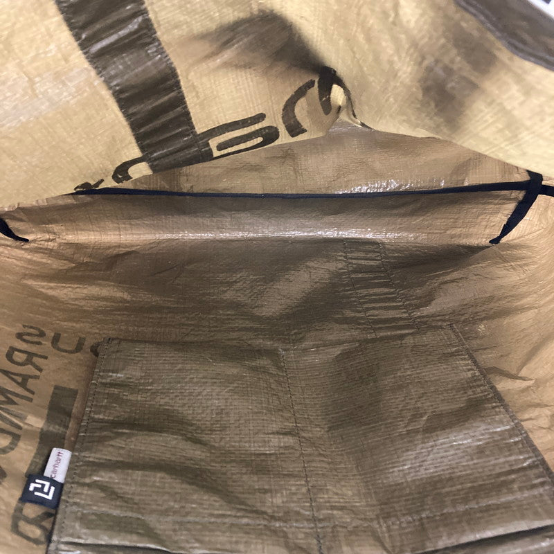 【現状渡し品】【メンズ】 CARHARTT WIP×RAMIDUS カーハート ダブリューアイピー × ラミダス TOTE BAG トートバッグ カバン 鞄 エコバッグ 188-250705-cn-9-min カラー：ダークオリーブグリーン 万代Net店