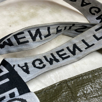 【現状渡し品】【メンズ】 CARHARTT WIP×RAMIDUS カーハート ダブリューアイピー × ラミダス TOTE BAG トートバッグ カバン 鞄 エコバッグ 188-250705-cn-9-min カラー：ダークオリーブグリーン 万代Net店