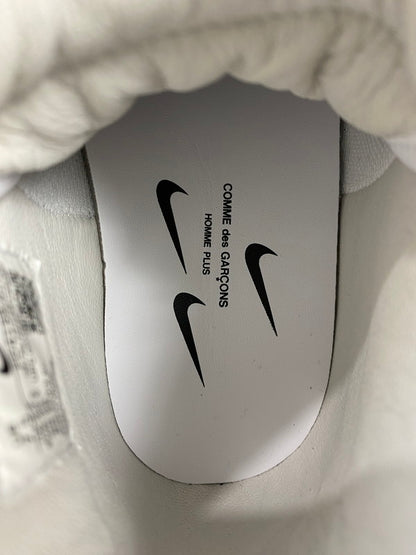 【中古美品】【メンズ/レディース】 NIKE ナイキ ×COMME DES GARCONS HOMME PLUS FD4159-101 TERMINATOR HIGH BLACK 靴 シューズ スニーカー 160-250625-AS-35-min サイズ：25.5cm カラー：WHITE/BLACK 万代Net店