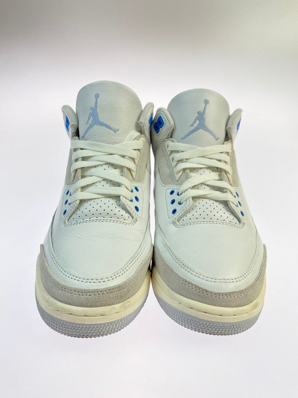 【中古品】【メンズ】 NIKE ナイキ CT8532-101 AIR JORDAN 3 RETRO LUCKY SHORTS 靴 シューズ スニーカー 160-250625-AS-38-min サイズ：27cm カラー：SUMMIT WHITE/HYDROGEN BLUE 万代Net店