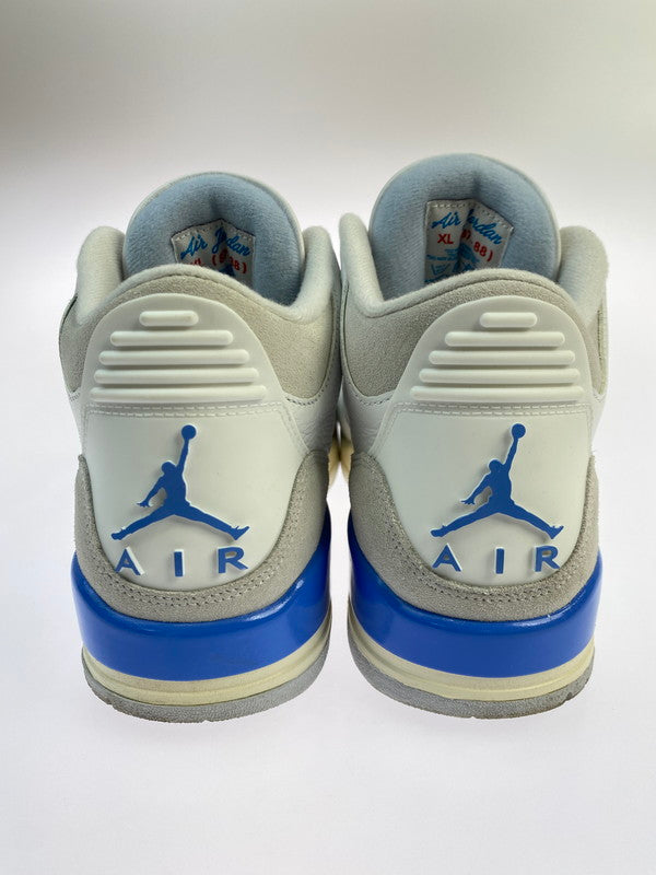 【中古品】【メンズ】 NIKE ナイキ CT8532-101 AIR JORDAN 3 RETRO LUCKY SHORTS 靴 シューズ スニーカー 160-250625-AS-38-min サイズ：27cm カラー：SUMMIT WHITE/HYDROGEN BLUE 万代Net店
