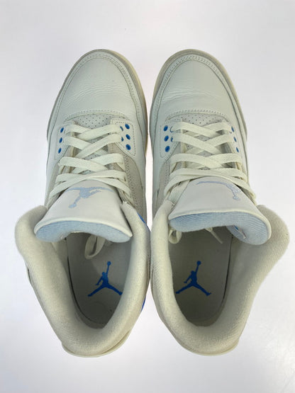 【中古品】【メンズ】 NIKE ナイキ CT8532-101 AIR JORDAN 3 RETRO LUCKY SHORTS 靴 シューズ スニーカー 160-250625-AS-38-min サイズ：27cm カラー：SUMMIT WHITE/HYDROGEN BLUE 万代Net店