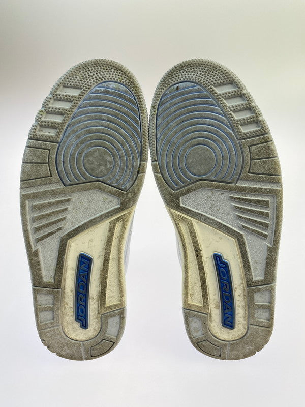 【中古品】【メンズ】 NIKE ナイキ CT8532-101 AIR JORDAN 3 RETRO LUCKY SHORTS 靴 シューズ スニーカー 160-250625-AS-38-min サイズ：27cm カラー：SUMMIT WHITE/HYDROGEN BLUE 万代Net店