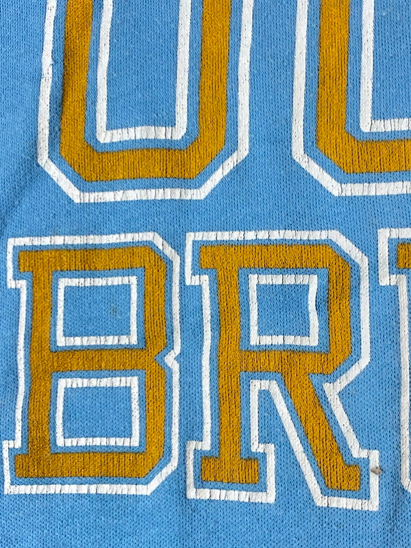 【現状渡し品】【メンズ】 ARTEX アルテックス 70S 80S UCLA BRUINS FOOT BALL TEE ブルインズ フットボール Tシャツ 70年代 80年代 メンズ トップス 146-250624-em-06-min サイズ：ｍ カラー：ブルー 万代Net店