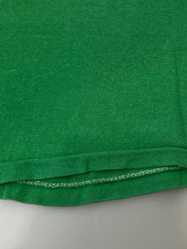 【現状渡し品】【メンズ】 RUSSEL ラッセル 80S USA製 SS PRINT TEE 80年代 アメリカ製 半袖 プリント Tシャツ メンズ トップス 146-250624-em-05-min サイズ：M カラー：グリーン 万代Net店