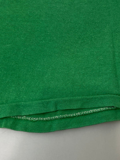 【現状渡し品】【メンズ】 RUSSEL ラッセル 80S USA製 SS PRINT TEE 80年代 アメリカ製 半袖 プリント Tシャツ メンズ トップス 146-250624-em-05-min サイズ：M カラー：グリーン 万代Net店