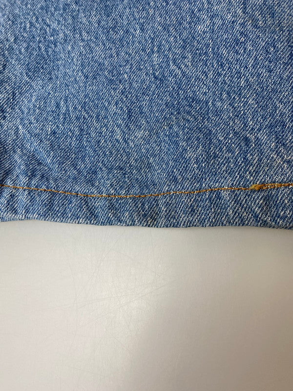 【現状渡し品】【メンズ】 Levi's リーバイス 524刻印 脇割 スモールE ボタンフライ デニムパンツ 501-0113 デニムパンツ ジーンズ メンズ ボトムス ジーパン 157-250624-em-25-min サイズ：38×32 カラー：インディゴブルー 万代Net店