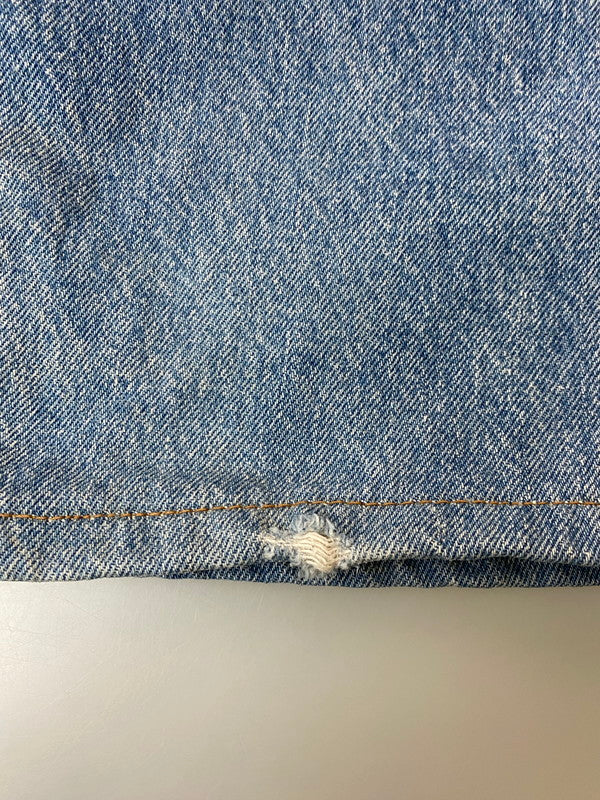 【現状渡し品】【メンズ】 Levi's リーバイス 524刻印 脇割 スモールE ボタンフライ デニムパンツ 501-0113 デニムパンツ ジーンズ メンズ ボトムス ジーパン 157-250624-em-25-min サイズ：38×32 カラー：インディゴブルー 万代Net店