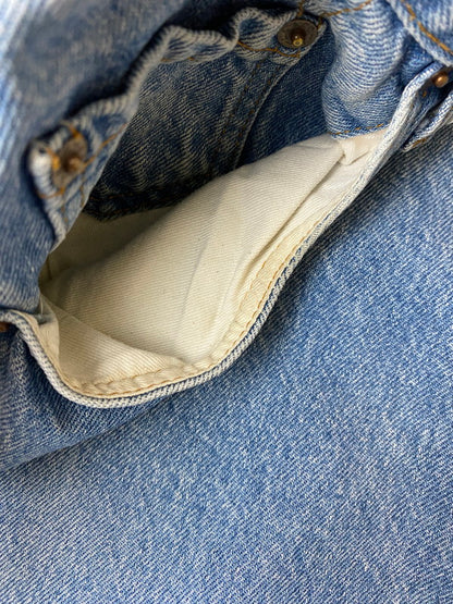 【現状渡し品】【メンズ】 Levi's リーバイス 524刻印 脇割 スモールE ボタンフライ デニムパンツ 501-0113 デニムパンツ ジーンズ メンズ ボトムス ジーパン 157-250624-em-25-min サイズ：38×32 カラー：インディゴブルー 万代Net店