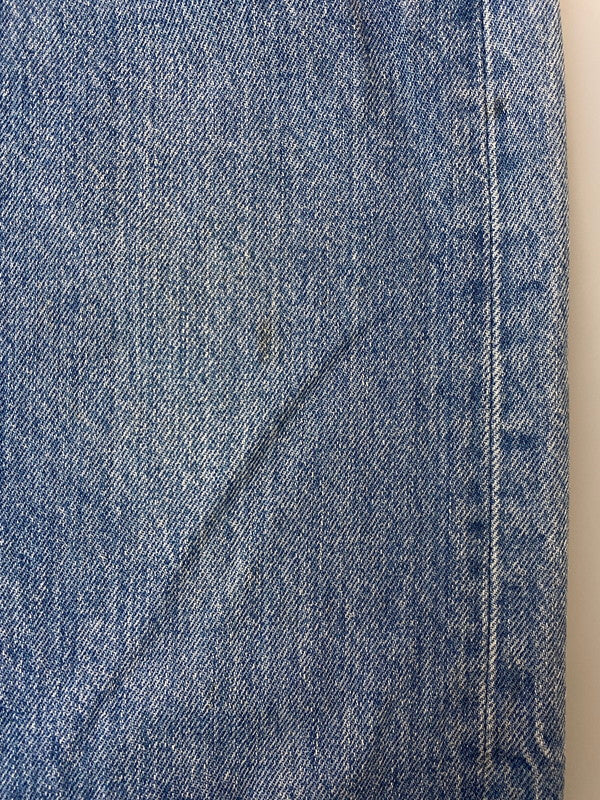 【現状渡し品】【メンズ】 Levi's リーバイス 524刻印 脇割 スモールE ボタンフライ デニムパンツ 501-0113 デニムパンツ ジーンズ メンズ ボトムス ジーパン 157-250624-em-25-min サイズ：38×32 カラー：インディゴブルー 万代Net店