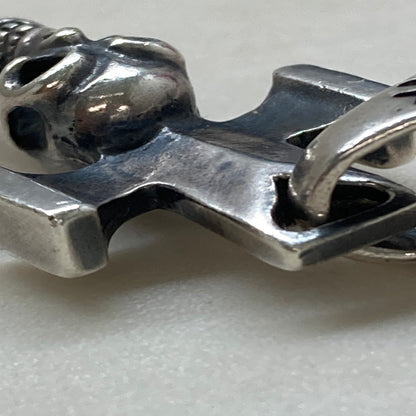 【中古品】【メンズ】  GABORATORY ガボラトリー クォーターシングルスカルダガーペンダント スクエアボトム ペンダントトップのみ アクセサリー 192-250705-cn-6-min 万代Net店