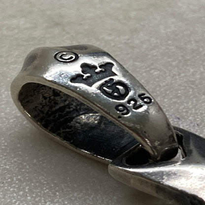 【中古品】【メンズ】  GABORATORY ガボラトリー クォーターシングルスカルダガーペンダント スクエアボトム ペンダントトップのみ アクセサリー 192-250705-cn-6-min 万代Net店