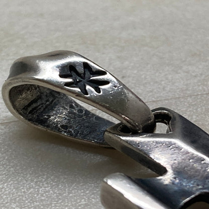 【中古品】【メンズ】  GABORATORY ガボラトリー クォーターシングルスカルダガーペンダント スクエアボトム ペンダントトップのみ アクセサリー 192-250705-cn-6-min 万代Net店