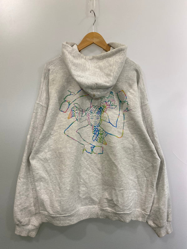 【中古品】【メンズ】 BAL バル TEISKELION HOODIE トリスケリオン フーディー メンズ トップス パーカー 142-250624-em-09-min サイズ：L カラー：ライトグレー 万代Net店