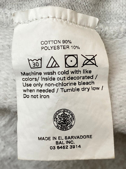 【中古品】【メンズ】 BAL バル TEISKELION HOODIE トリスケリオン フーディー メンズ トップス パーカー 142-250624-em-09-min サイズ：L カラー：ライトグレー 万代Net店