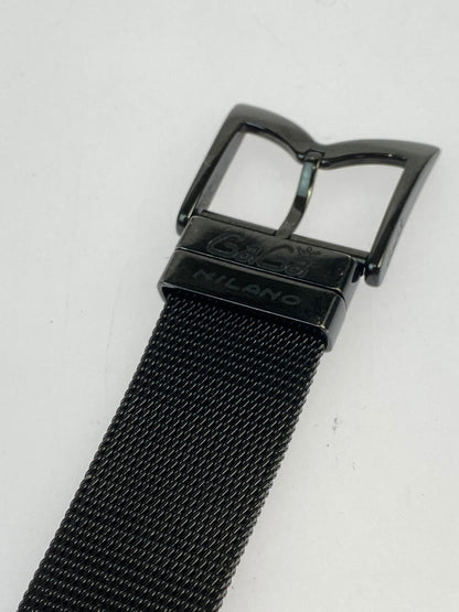 【中古品】【メンズ/レディース】 Gaga Milano ガガ・ミラノ 5082.1 マヌアーレ スリム 46 クォーツ時計 197-250821-yn-19-min カラー：ブラック 万代Net店