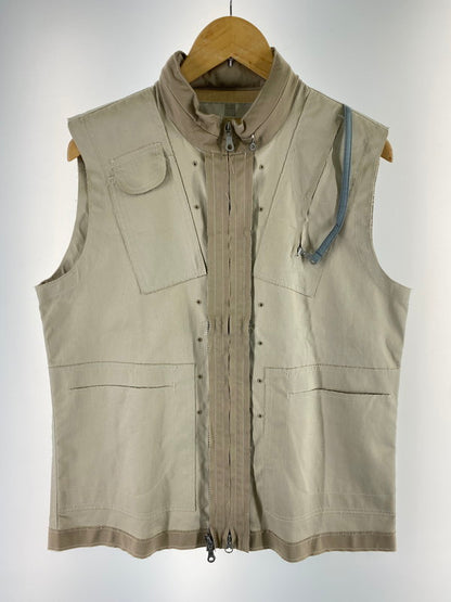 【中古品】【メンズ】 MARITHE FRANCOIS GIRBAUD マリテフランソワジルボー ギミック ベスト トップス 146-250626-jt-16-min サイズ：M カラー：ライトベージュ 万代Net店