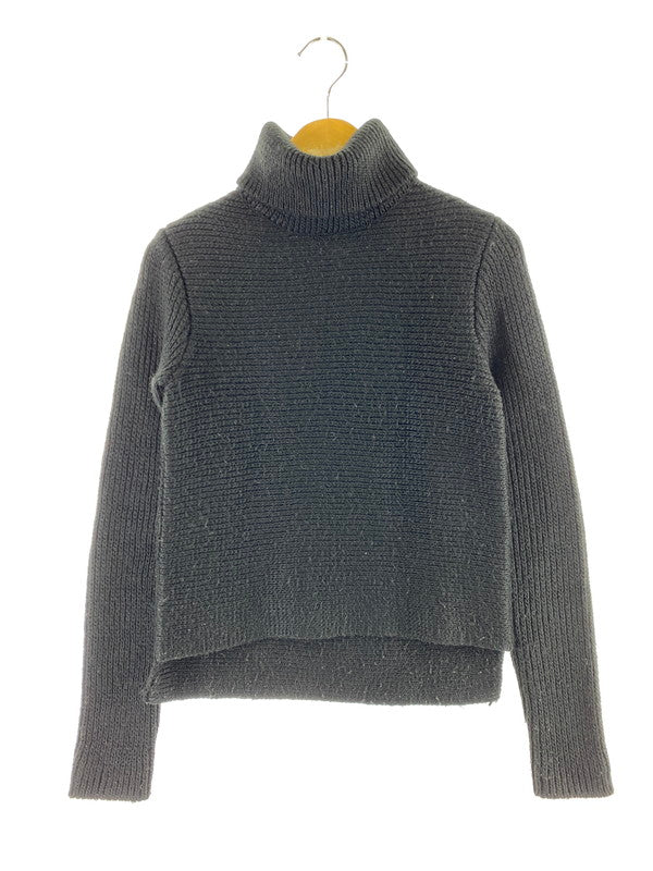 【中古品】【メンズ】 T ALEXANDER WANG ティーバイアレキサンダーワン タートルネックローゲージ ニット トップス 141-250626-jt-03-min サイズ：XS カラー：ブラック 万代Net店