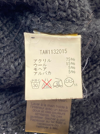 【中古品】【メンズ】 T ALEXANDER WANG ティーバイアレキサンダーワン タートルネックローゲージ ニット トップス 141-250626-jt-03-min サイズ：XS カラー：ブラック 万代Net店