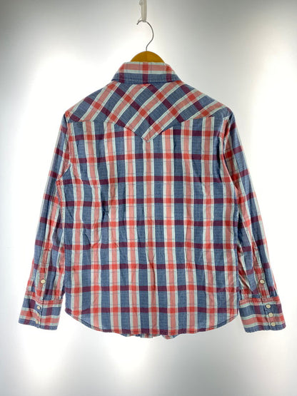 【中古品】【メンズ】 UES ウエス WEAR WELL WESTERN SHIRT ウエア ウィル ウェスタン シャツ トップス 145-250626-jt-13-min サイズ：1 カラー：ネイビー/レッド 万代Net店