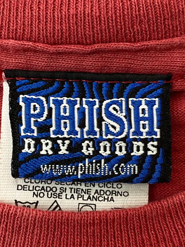 【中古品】【メンズ】 PHISH フィッシュ 00S JAPAN TOUR TEE 2000年代 日本 ジャパン ツアー Tシャツ メンズ トップス 146-250627-em-32-min サイズ：S カラー：レッド 万代Net店