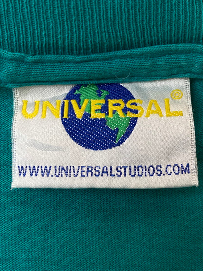 【現状渡し品】【メンズ】 90S HOLLYWOOD WOODPECKER TEE UNIVERSAL STUDIOS ユニバーサルスタジオ ハリウッド 90年代 ウッドペッカー 半袖 Tシャツ メンズ トップス 146-250627-em-30-min カラー：グリーン 万代Net店