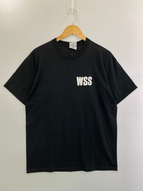 【中古品】【メンズ】 90S MUSICAL TEE WEST SIDE STORY 90年代 ミュージカル Tシャツ ウエストサイドストーリー プリントT メンズ トップス 146-250627-em-27-min サイズ：L カラー：ブラック 万代Net店