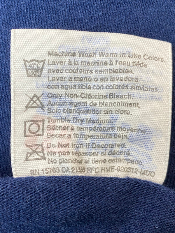 【中古品】【メンズ】 COMTEC コムテック 90S ART TEE 90年代 アート Tシャツ メンズ トップス 半袖 146-250627-em-29-min サイズ：L カラー：ネイビー 万代Net店