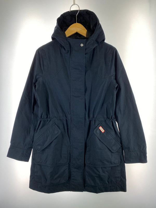 【中古品】【メンズ】 HUNTER RAIN COAT ハンター レイン コート アウター 144-250626-jt-12-min サイズ：S カラー：ブラック 万代Net店