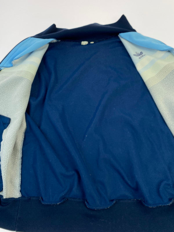 【現状渡し品】【メンズ】 adidas アディダス 70S VENTEX社製 MADE IN FRANCE TRACK JACKET 70年代 フランス製 トラックジャケット トップス ジャージ 146-250626-jt-18-min サイズ：M カラー：ネイビー 万代Net店